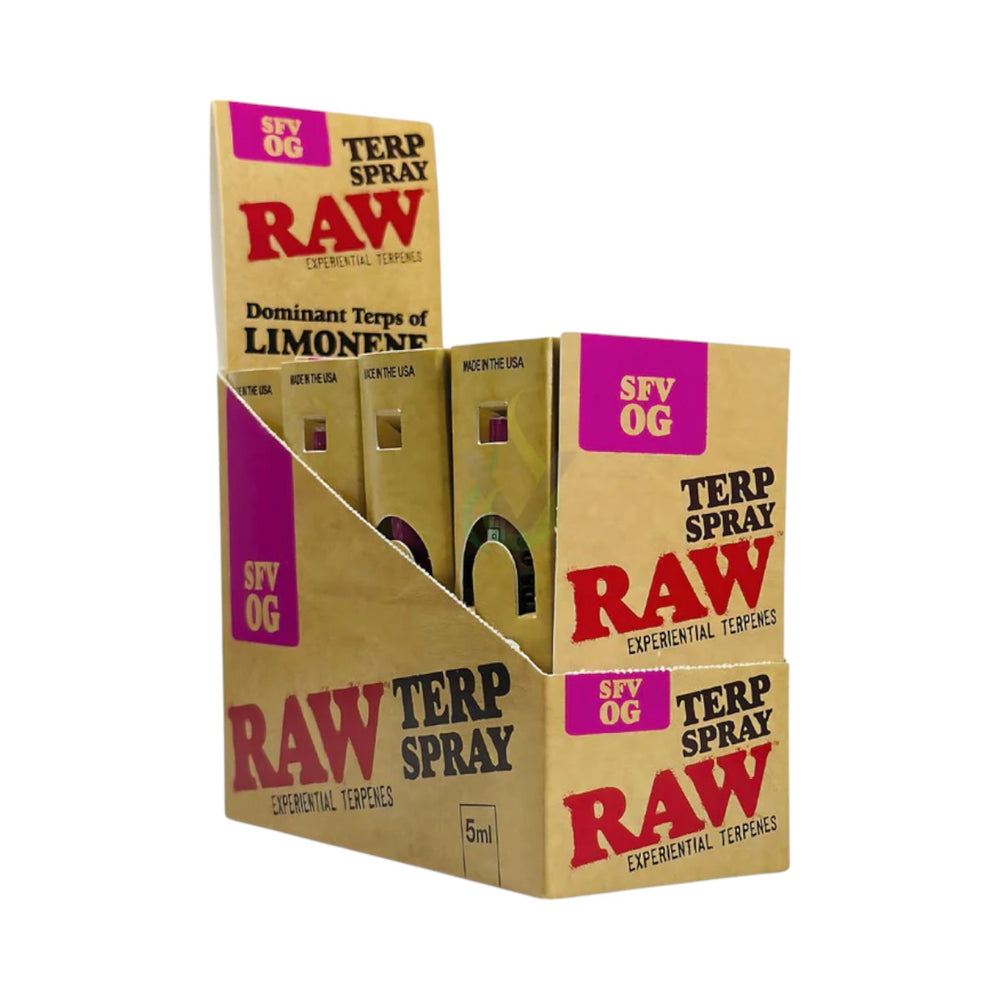 Terpene Spray – RAW Terp Spray 5ml, 8 Count Display