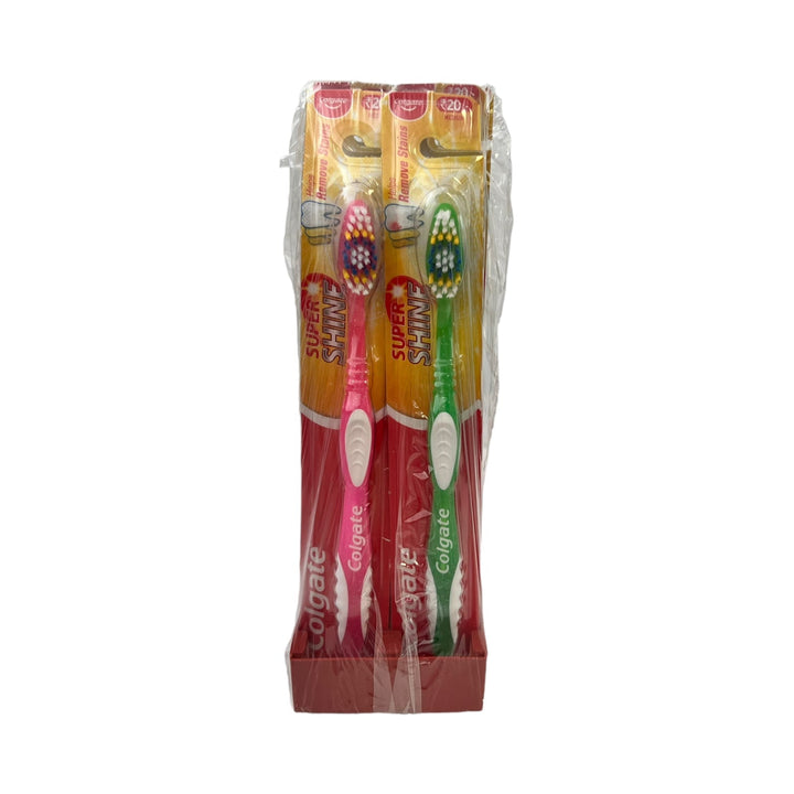 Tooth Brush 12-Pack Reval Distributor Colgate Super Shine