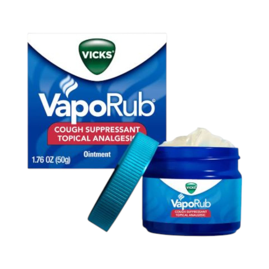 Topical Rub – Vicks VapoRub-Jar | 1.76 oz-323900003613-Reval Distributor
