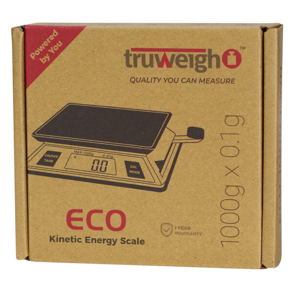 Truweigh ECO Kinetic Energy Mini Scale 1000g