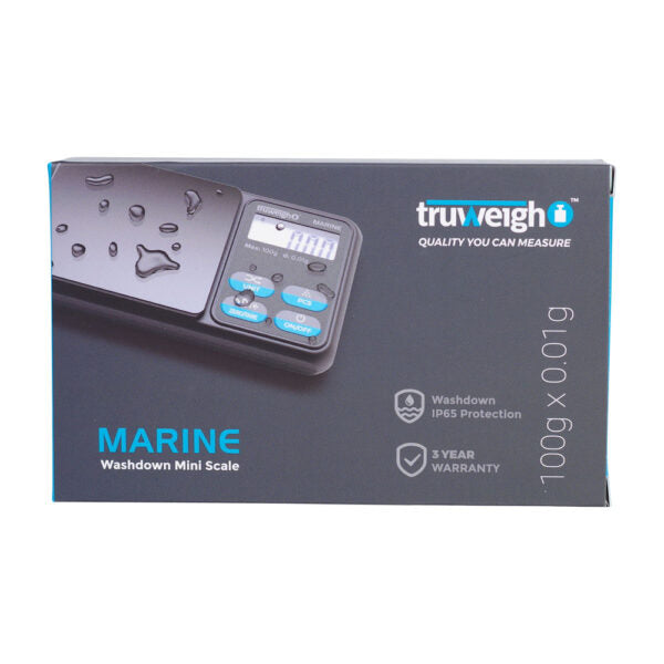 Truweigh Marine Washdown Mini Scale 100g