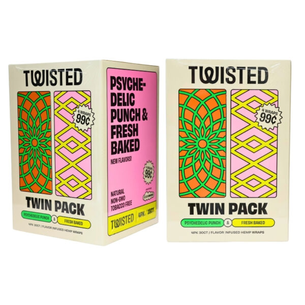 Twisted Wraps Summer Combo (Pre-Priced $0.99) 4pk 30ct Display