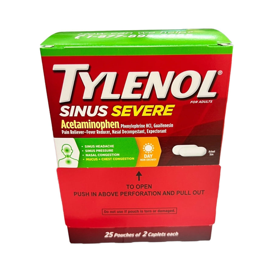 Tylenol Sinus Severe 25 ct-Reval Distributor