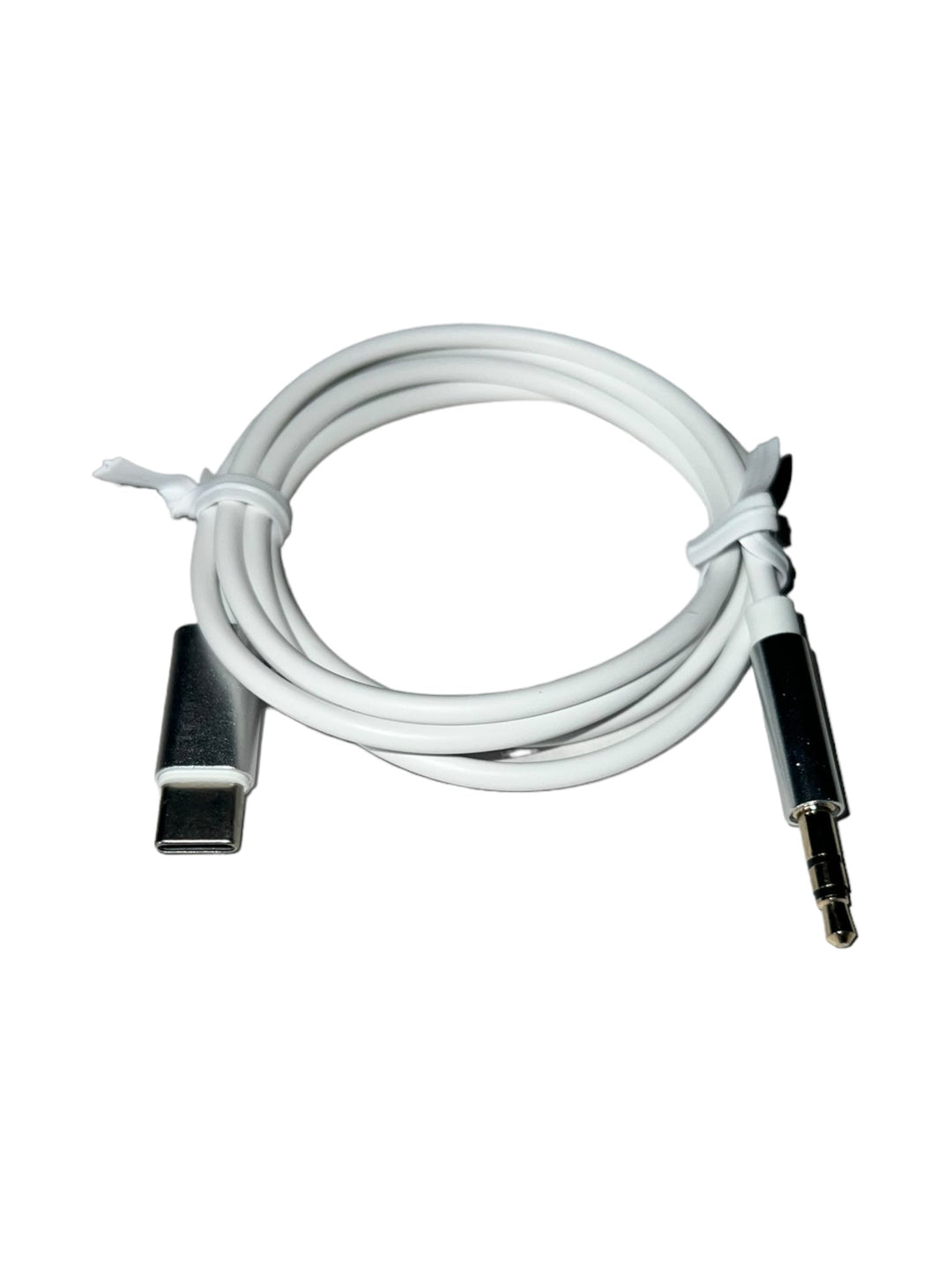 Type-C to 3.5 AUX Audio White Adapter Cable 12-Pack-Reval Distributor