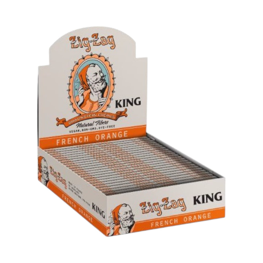 Vintage Rolling Leaves (Zig Zag) | 24 Booklets-King Size-008660097538-Reval Distributor
