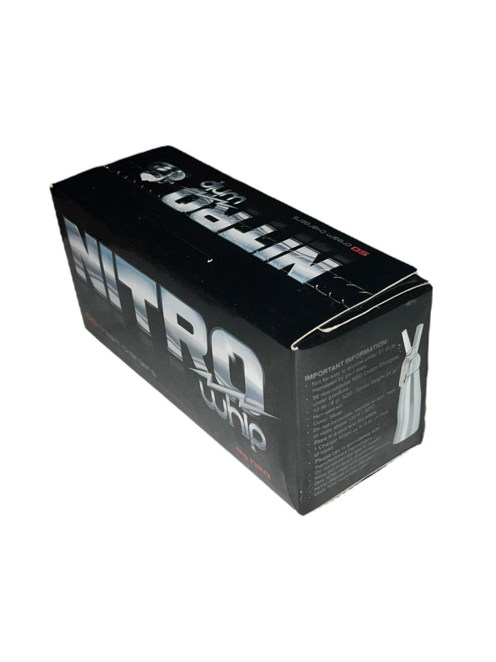 Whip Cream Chargers Nitro | 50-Pack-Reval Distributor