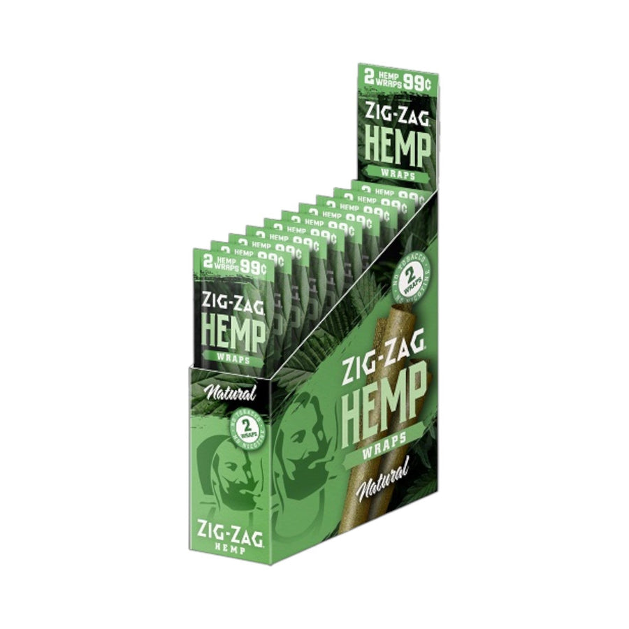 Zig Zag Natural Wraps 25-Pack-Natural-840439106016-Reval Distributor