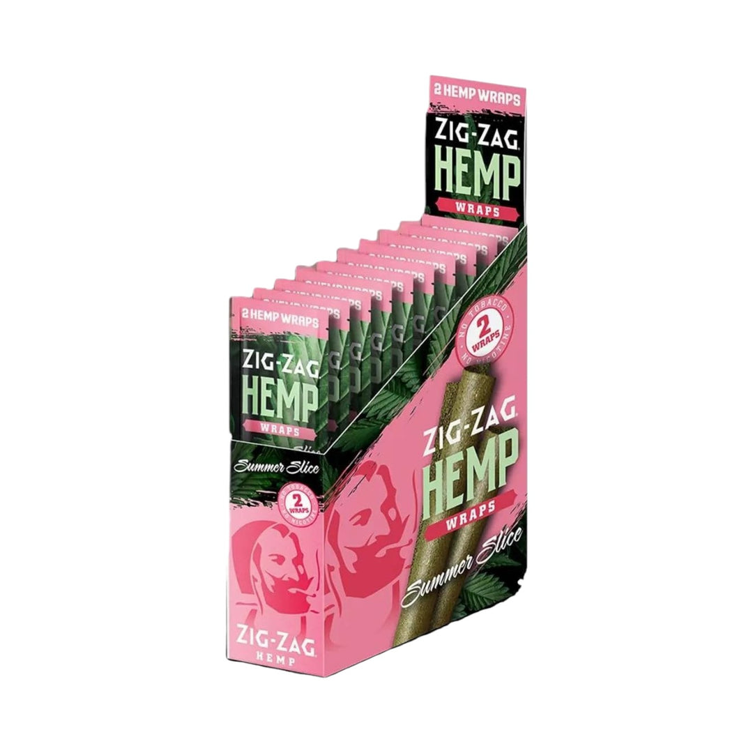 Zig Zag Natural Wraps 25-Pack-Summer Slice-840439106603-Reval Distributor