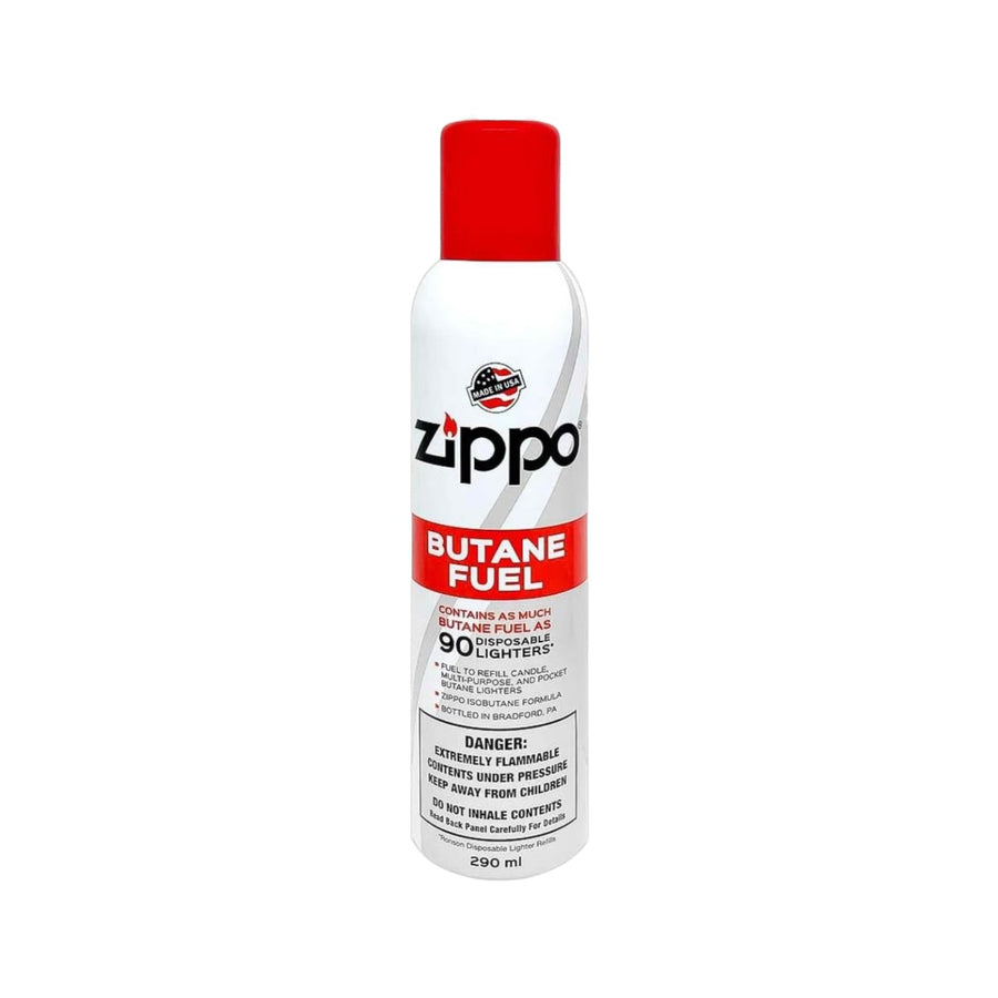 Zippo Butane Fuel-290ml (5.82oz) | Full Box of 12 Bottles-10041689140080-Reval Distributor
