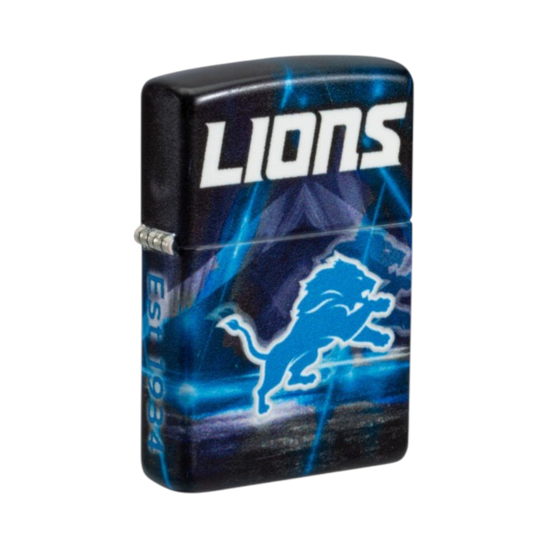 Zippo Lighter-Detroit Lions Premium-191693268836-Reval Distributor