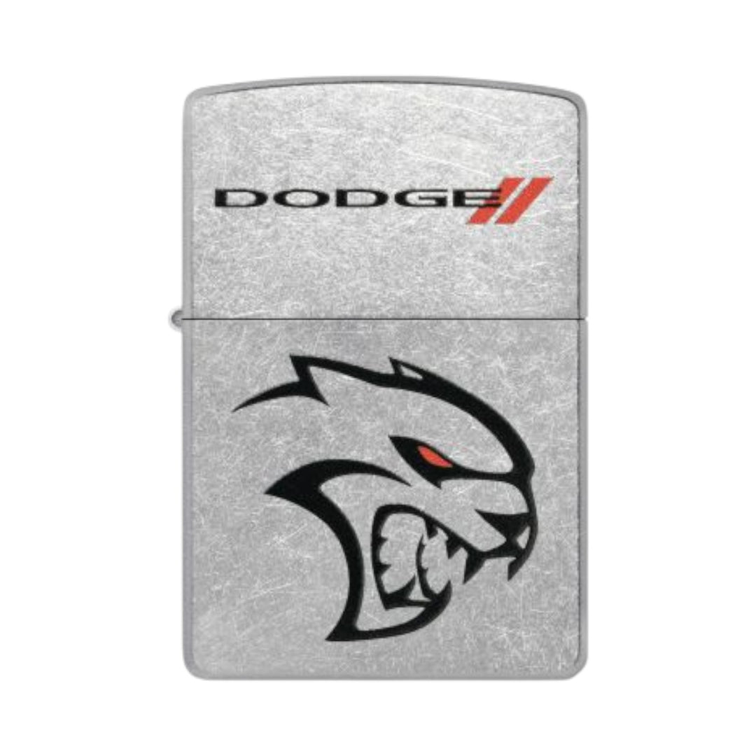Zippo Lighter-Dodge Street Chrome-191693756135-Reval Distributor