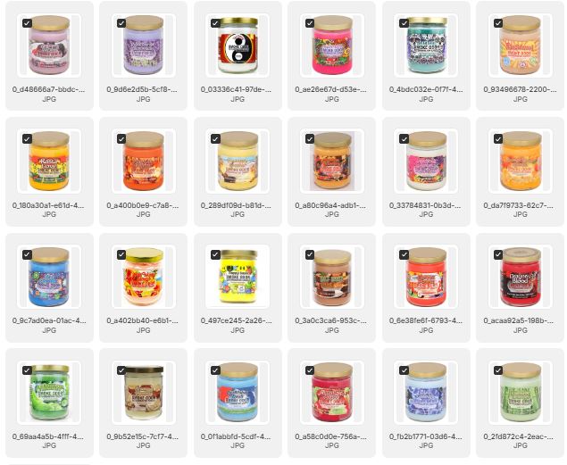 13 ounce Candle Jars 12 count