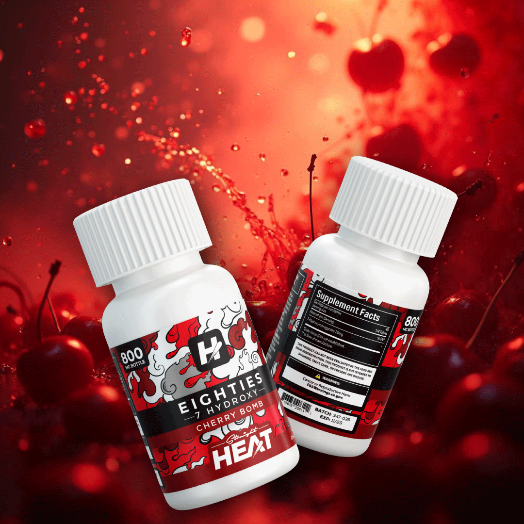 Straight Heat 7-Hydroxy or Pseudo tablets | 10 count | 80mg | 800mg total