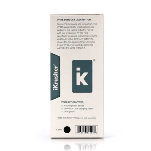iKrusher VFire Black BATTERY 500MAH 50 Pieces