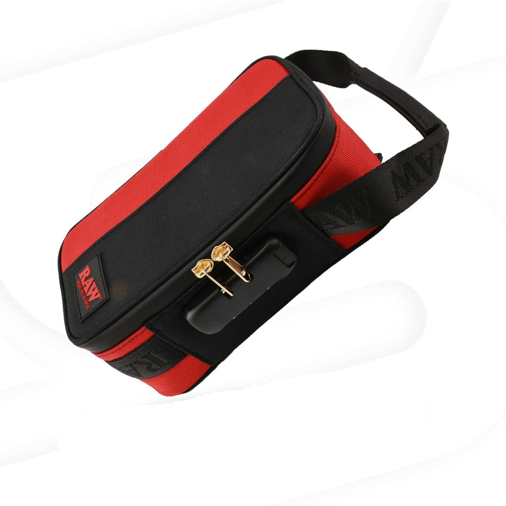 RAW Rolling Papers Dank Locker Smokers Carry Bag w/ combination lock