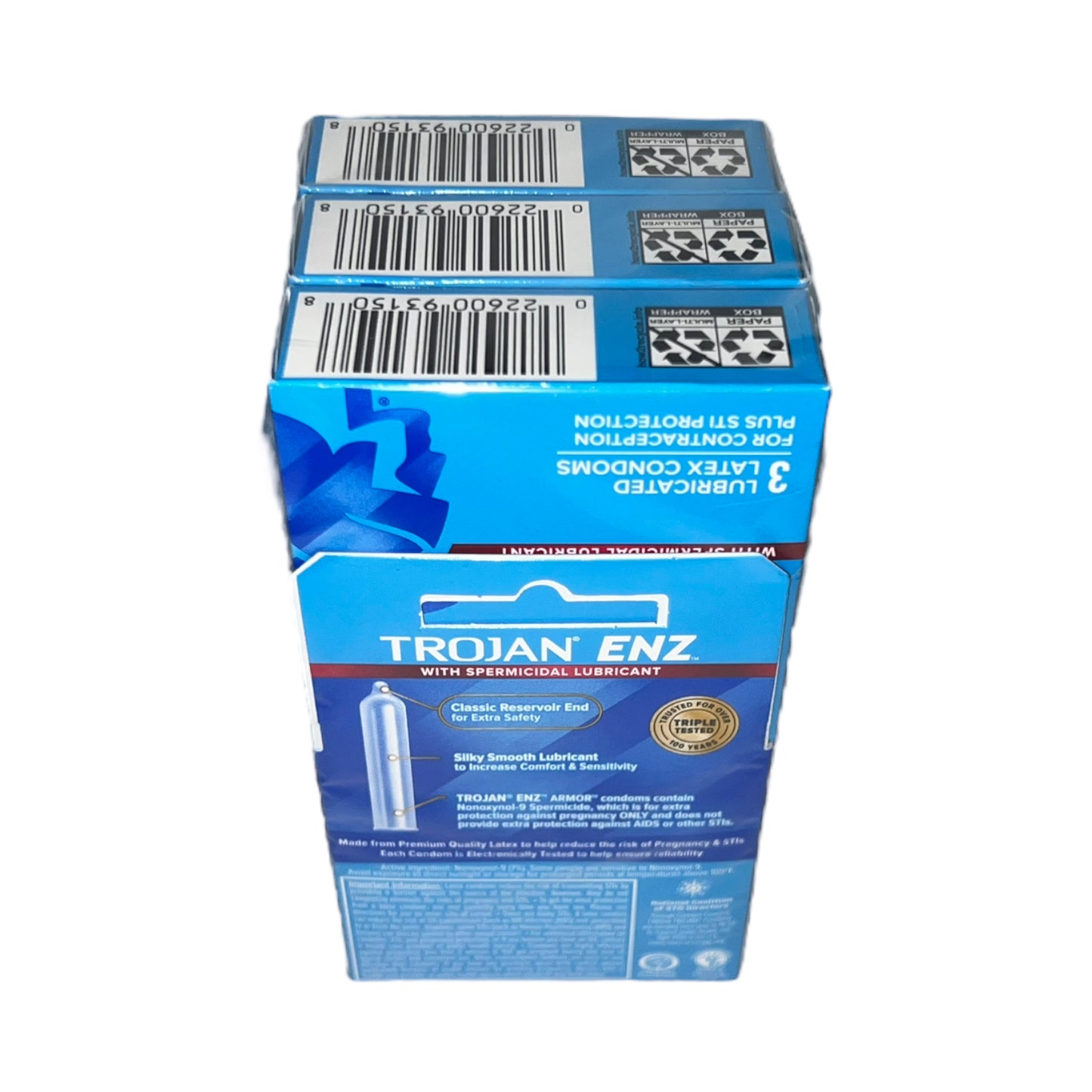 Trojan Enz Condoms 6 Packs of 3