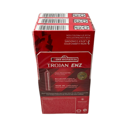 Trojan Enz Condoms 6 Packs of 3