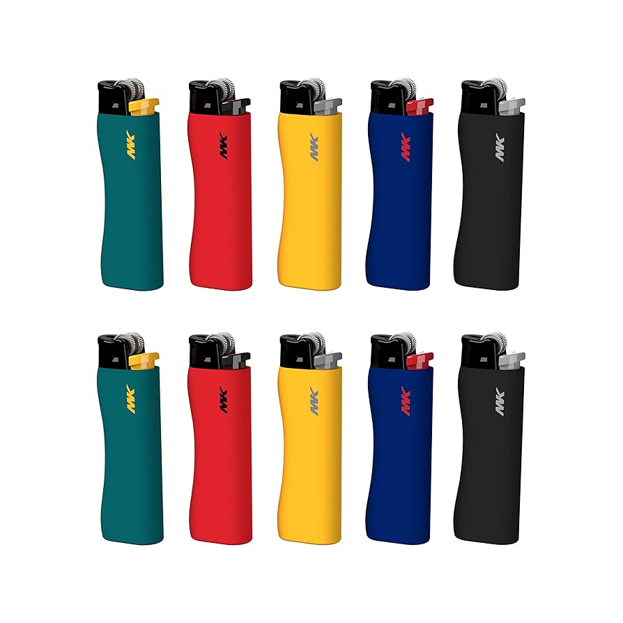 MK Grip Refillable Lighters – 50CT Display Box