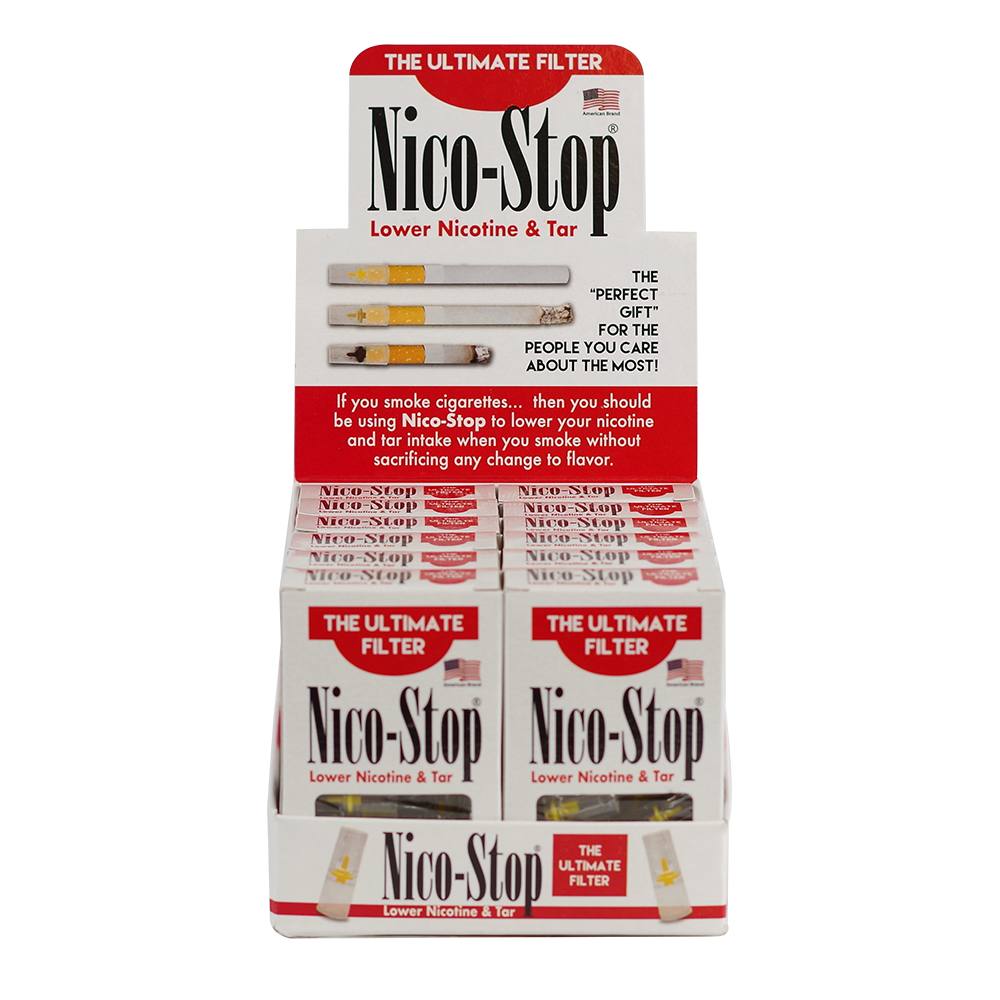 Nico Stop Filters 30pk 12ct Display