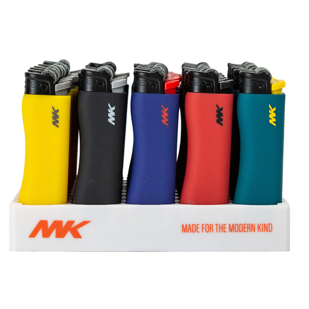 MK Grip Refillable Lighters – 50CT Display Box