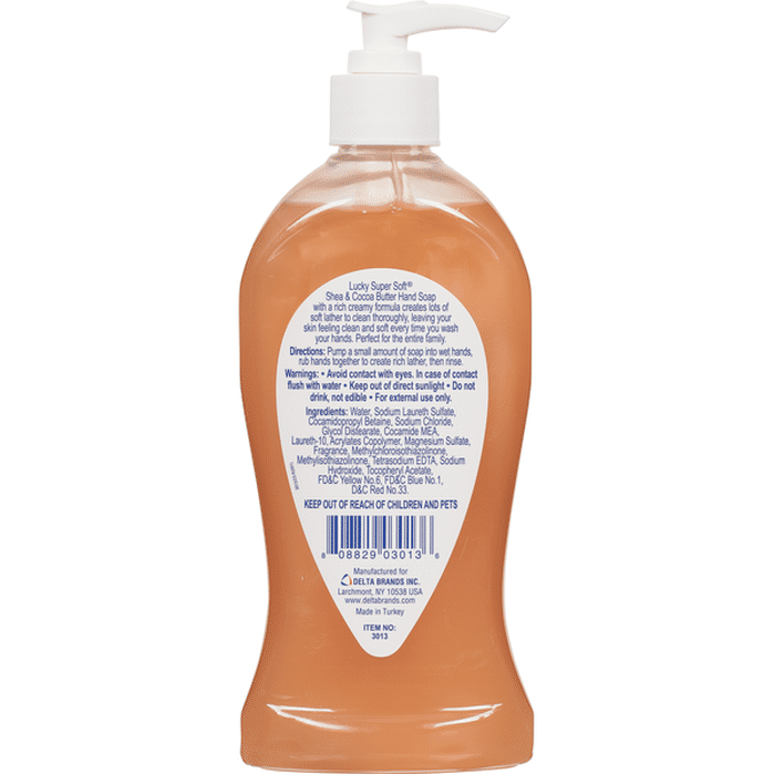 Lucky Super Soft Liquid Hand Soap 13.5 oz bottles 12 count