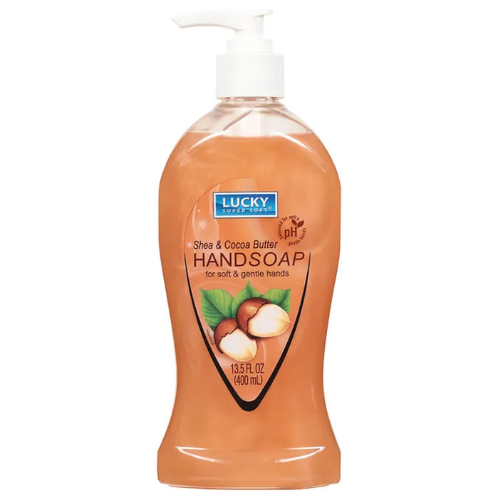 Lucky Super Soft Liquid Hand Soap 13.5 oz bottles 12 count
