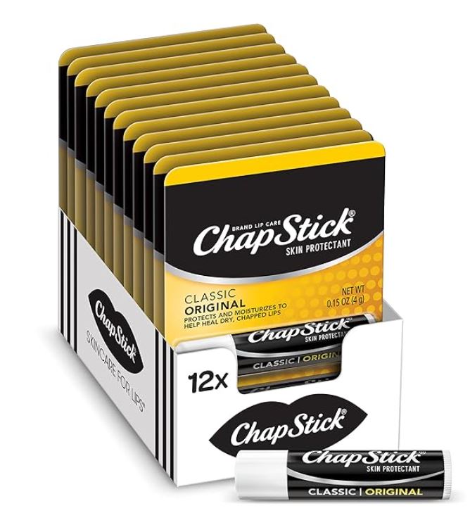 Lip Balm (ChapStick) | 0.15oz | 12 count