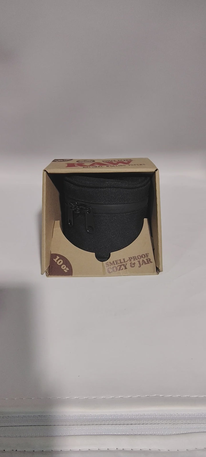 RAW Stash Jar In Smell Proof Case with lock