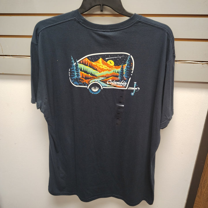 men's short-sleeve graphic tee from Columbia Sportswear size XXL