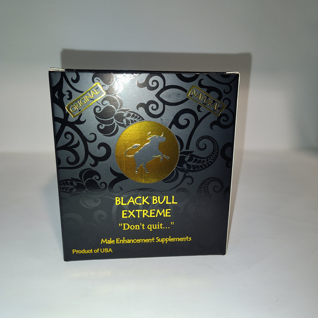Honey-Based Supplement – Black Bull, 12 Count Display