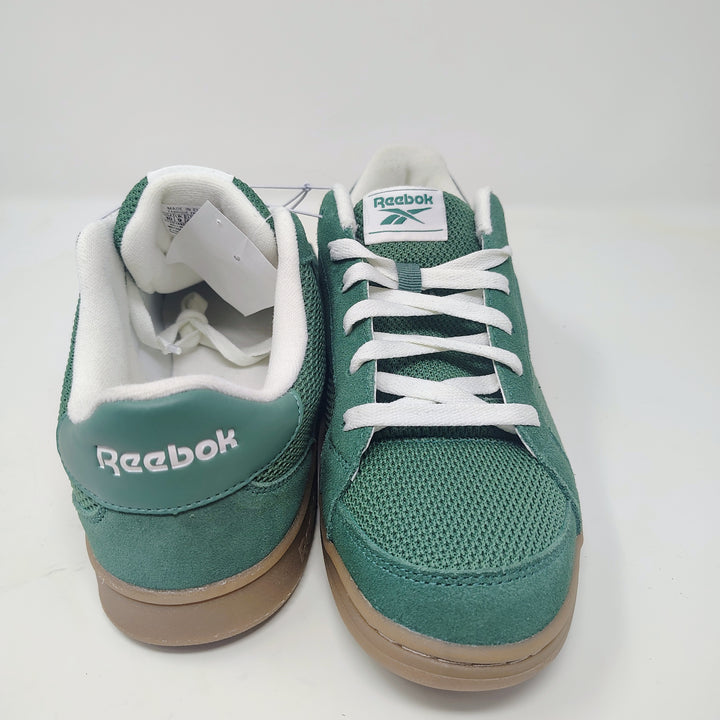 Reebok low top green sneakers Green/Brown/ White