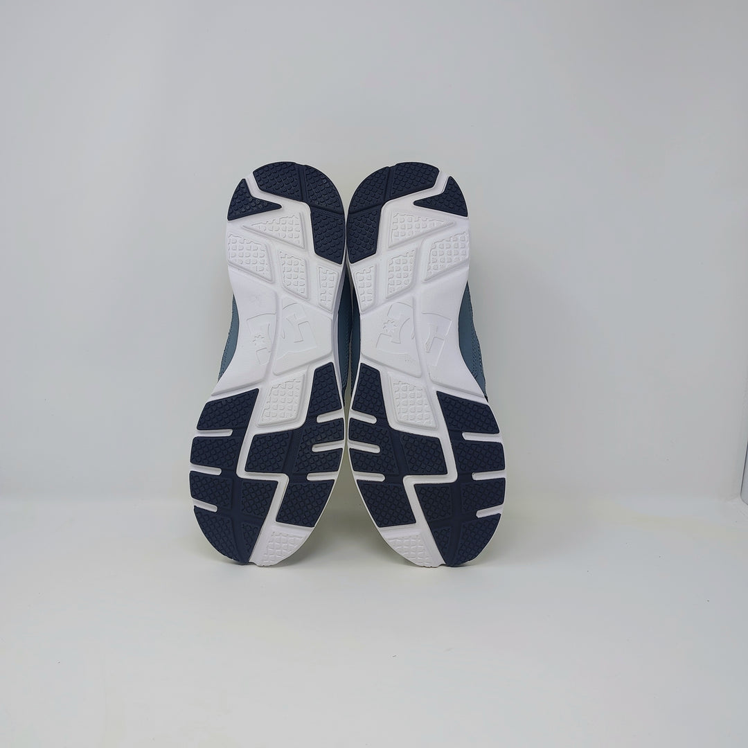 DC Men's Skyline Lightweight Shoes in the Grey/Blue/Grey colorway size 9.5