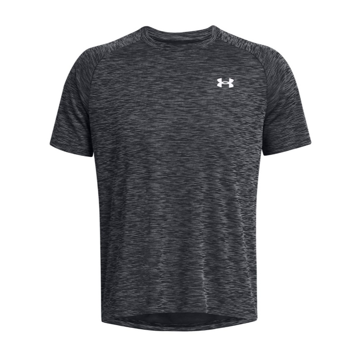 Men's Under Armour Tech Textured Short Sleeve Tee size XL in black/grey