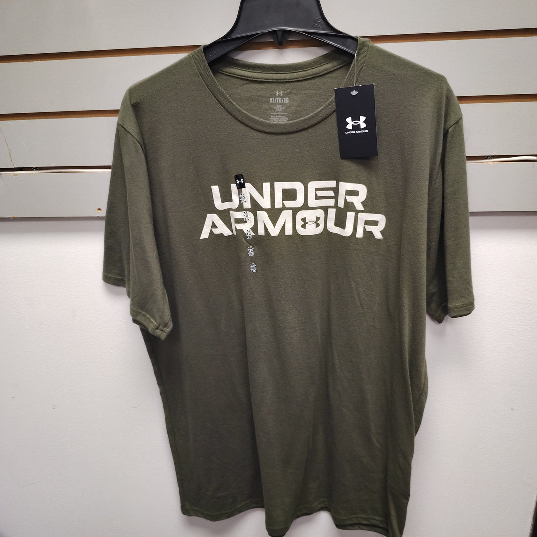 Men's Under Armour Core Branded Short Sleeve Graphic Tee size X-large 

Under Armour