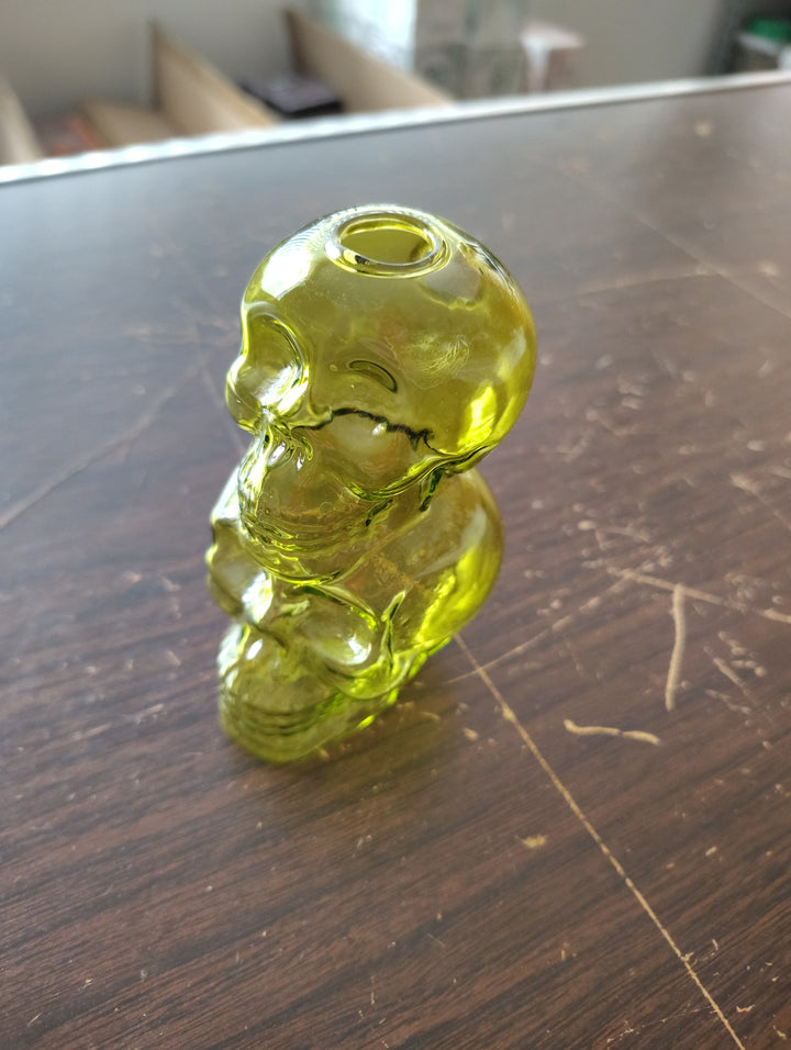 Hand Skull Glass Pipe Set