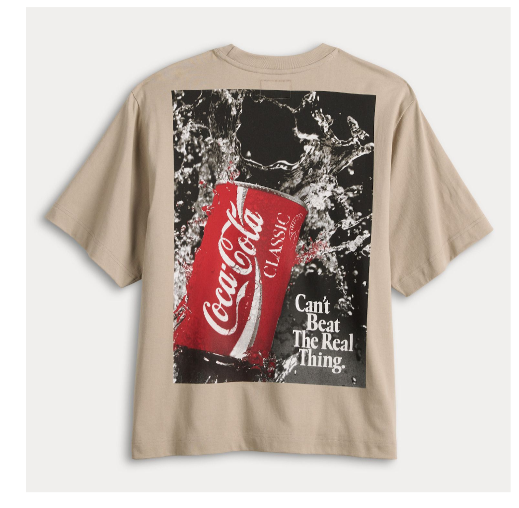 Men's Coca-Cola Real Thing Graphic Tee size XXL