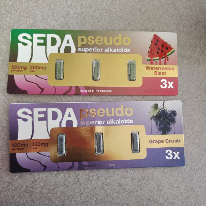 SEDA Pseudo Superior Alkaloids 120mg tablets 3 tablets blister