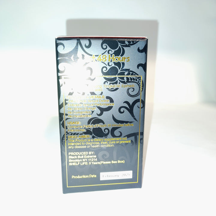 Honey-Based Supplement – Black Bull, 12 Count Display