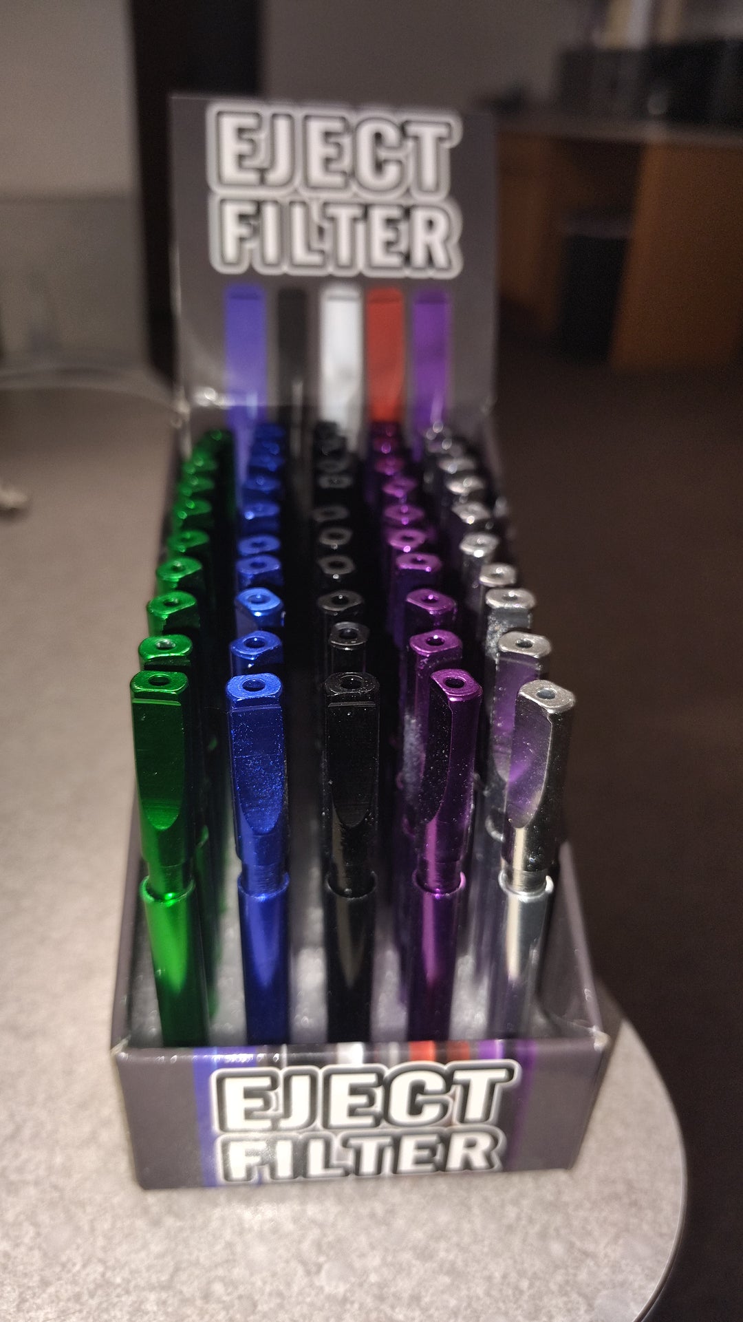 One Hitter Metal with Eject function 50 count