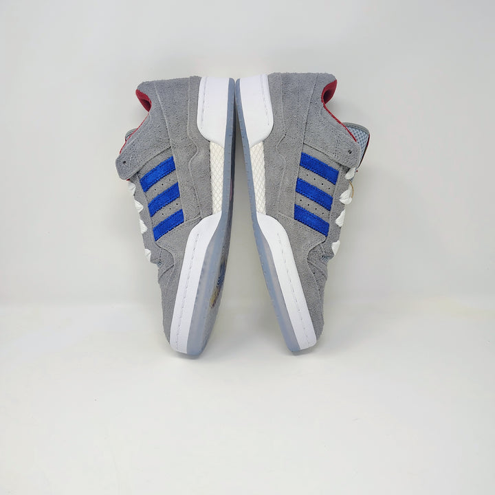 Kansas Jayhawks adidas Unisex Forum Low Shoes - Gray Size 10.5