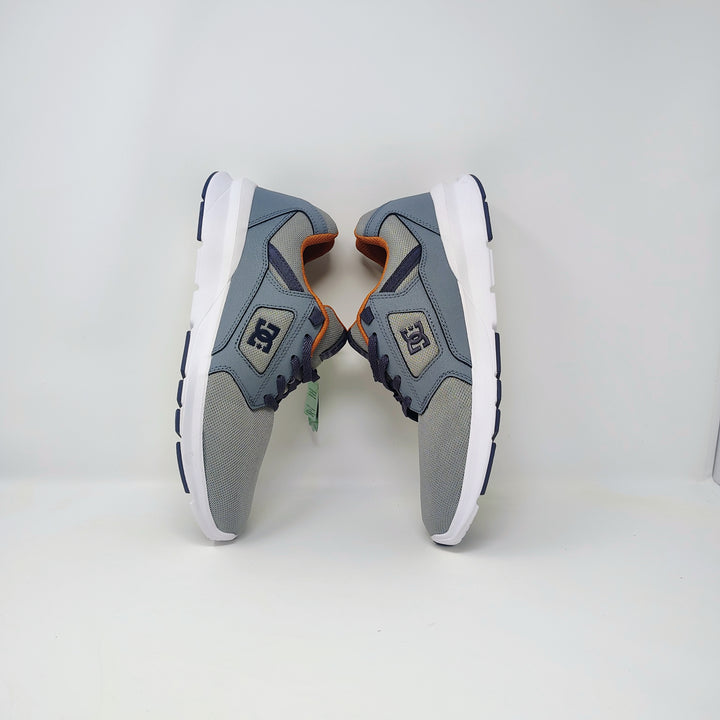 DC Men's Skyline Lightweight Shoes in the Grey/Blue/Grey colorway size 9.5