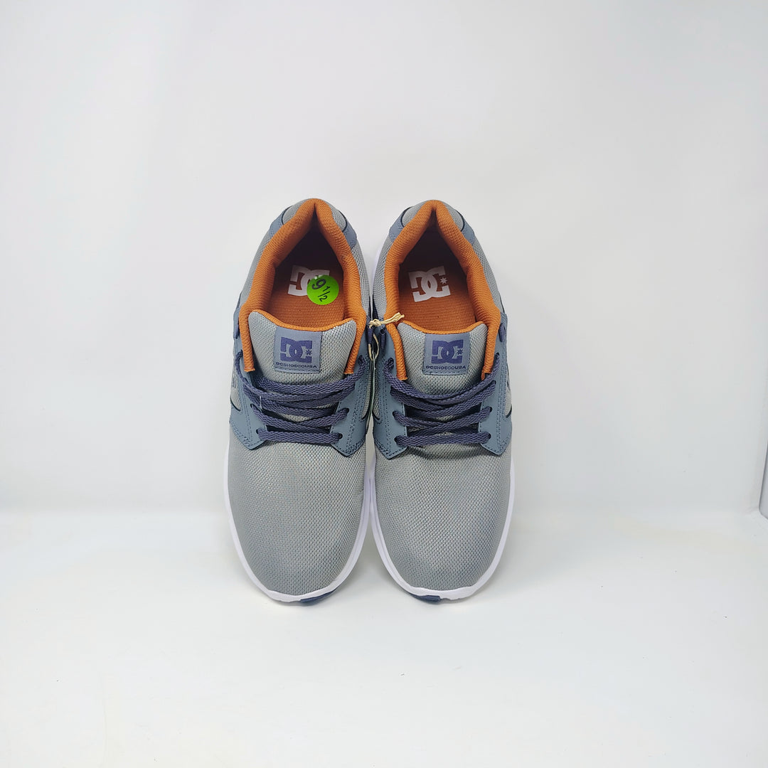 DC Men's Skyline Lightweight Shoes in the Grey/Blue/Grey colorway size 9.5