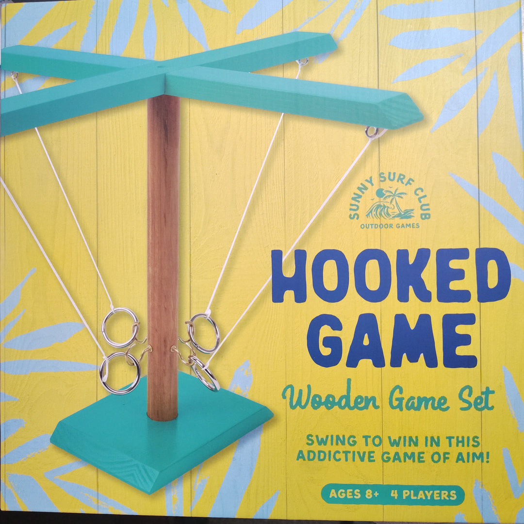 Hooked Game Wooden game set by sunny surf club