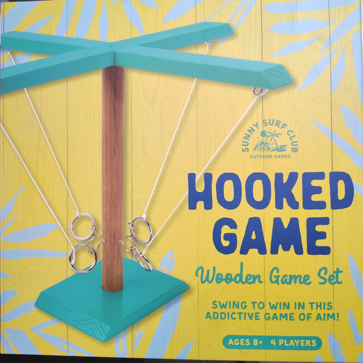 Hooked Game Wooden game set by sunny surf club