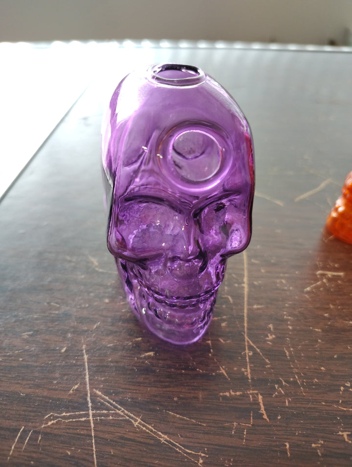 Hand Skull Glass Pipe Set