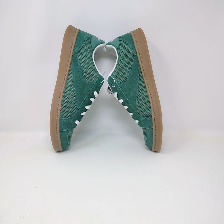 Reebok low top green sneakers Green/Brown/ White