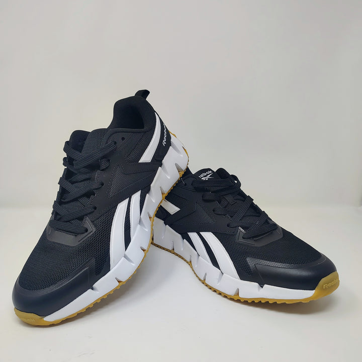 Reebok Zig Vector Men's Tennis Shoes in black and white size 11