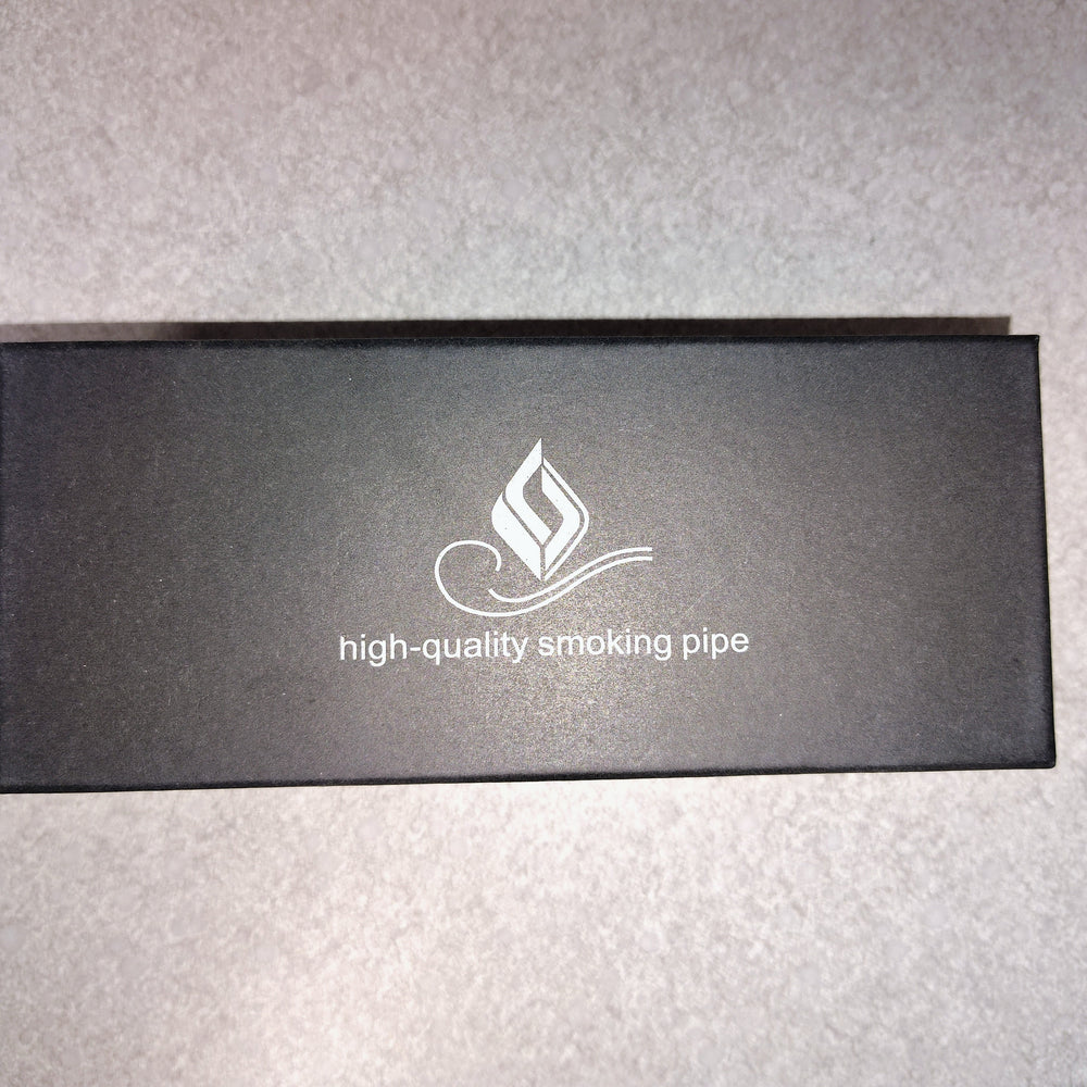 6 inch High quality hand pipe with stand and pouch