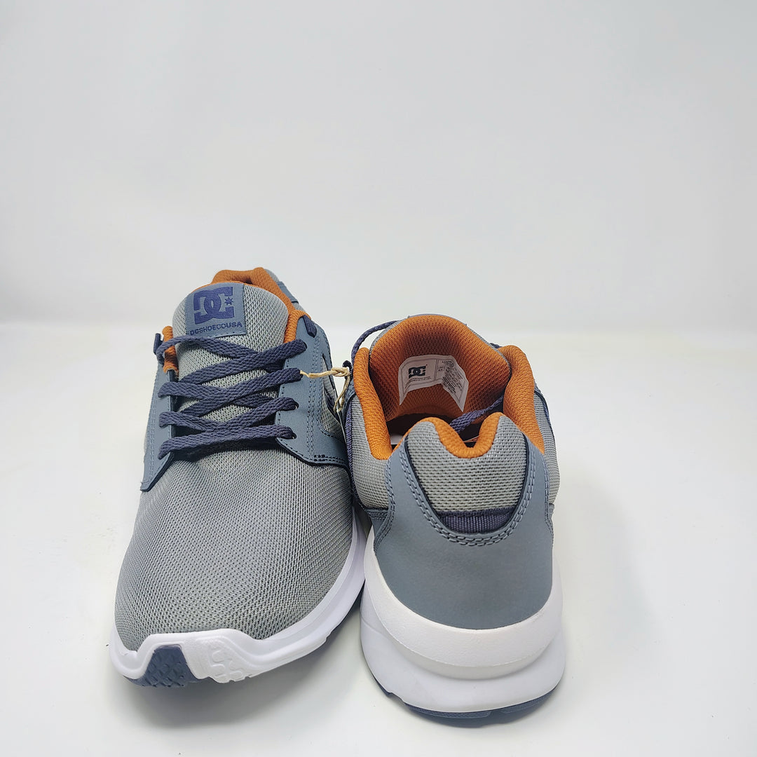 DC Men's Skyline Lightweight Shoes in the Grey/Blue/Grey colorway size 9.5