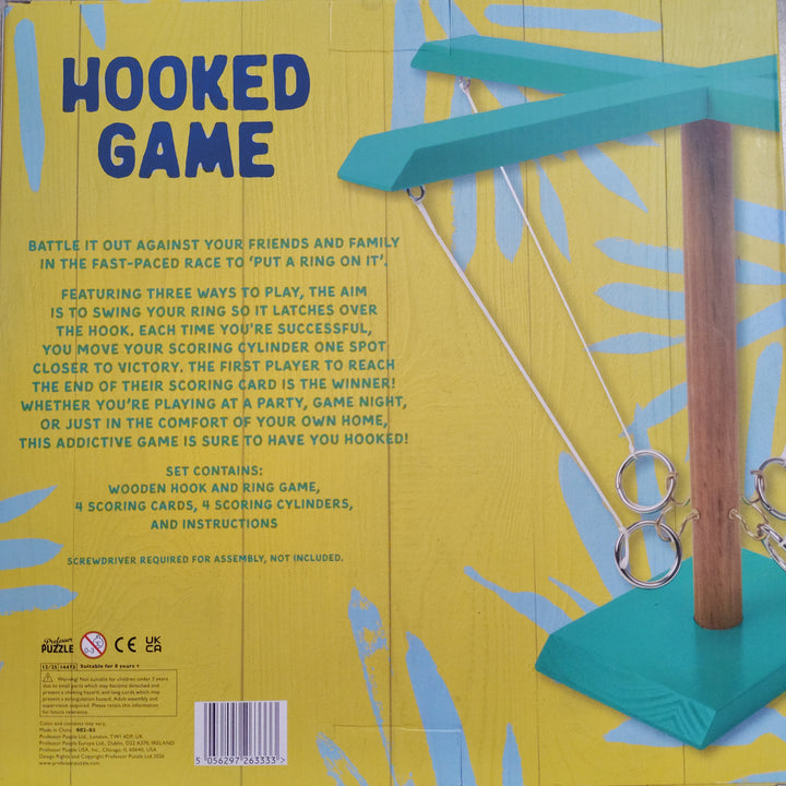 Hooked Game Wooden game set by sunny surf club